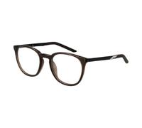 Nike - Monture Optique Beige en Métal à Bord Complet - unisex - Accessoires - Brun - Taille: ONE Size