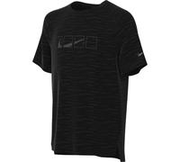 Nike Multi Tech Dri-Fit HJ0631-010 T-Shirt à Manches Courtes pour Enfants Plus âgés (garçons) Noir/Noir Taille S