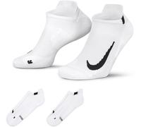 Nike 2 paires Multiplier No-Show Chaussettes 2 paires Multiplier No-Show M Blanc