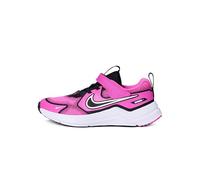 NIKE Mystic Fly Sneaker, Laser Fuchsia, Blanc et Noir, 33 EU