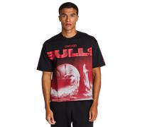T-shirt boxy Nike NBA Chicago Bulls Courtside pour homme Noir XL