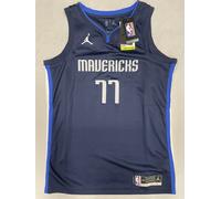 Nike NBA Maillot Mavericks Luka Doncic #77 Bleu Homme S/40 Jordan