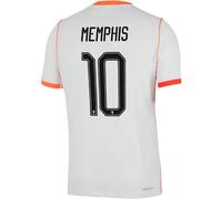 Nike Nederland Match Uit Shirt WK F. de Jong 21 Blanc/Orange S