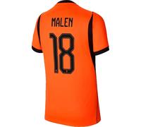 Nike Nederland Thuis Shirt Malen 18 Kids Orange/Noir 128-137