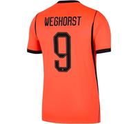 Nike Pays-Bas Homme XXL - Netherlands National Team Football Jersey - WM 2026 Euro Fan Jersey NK Dri-FIT Stadium Home Maillot, Hyper Crimson/Black