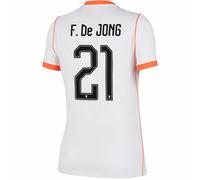 Maillot de foot Replica Nike Dri-FIT Pays-Bas 2026 Stadium Extérieur pour femme