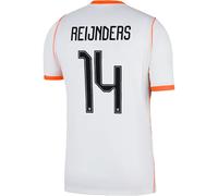 Nike Pays-Bas Homme L - Netherlands National Team Football Jersey - WM 2026 Euro Fan Jersey NK Dri-FIT Stadium Away Maillot, White/Hyper Crimson/Black