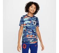 Nike Netherlands Academy Pro Pre Match Shirt 2024 Juniors Bleu 9 - 10 ans Male