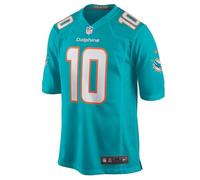 Nike NFL Game Jersey Miami Dolphins Tyreek Hill 10 Teal (DE/NL/SE/PL, alphanumérique, XL, régulier, turquoise)