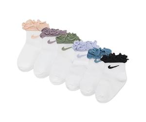 NIKE Nhn 6pk Inf/Todd Ruffle Sock Blender Mixte bébé