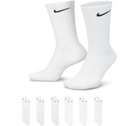 Nike 6-Pack Everyday Cushioned Training Crew Socks Blanc/Noir 11-14.5 (XL) Male
