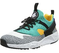 Nike Nike Air Huarache Utility Premium, Sneakers Basses homme, Blanc (White/Blue/Green), 44