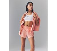 Nike Nike Apricot Orange One Dri-FIT Mid Rise 3 Inch Brief Lined Shorts Apricot Orange XS (EU 34)