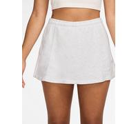 Nike Nike Birch Heather White Sportswear Chill Terry Mid Rise French Terry Mini Skort Birch Heather White Large