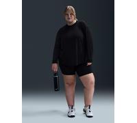 Nike Nike Black Curve One Relaxed Dri-FIT Long-Sleeve Top