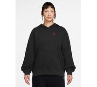 Nike Nike Black/Gym Red Jordan Fleece Pullover Hoodie