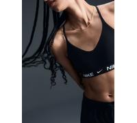 Brassière de sport réglable rembourrée à maintien léger Nike Indy pour femme - Noir S