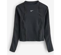 Nike Nike Black One DriFIT Long Sleeve Fitted Top