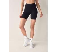 Nike Nike Black One High-Waisted Cycling Shorts With Pockets Black Large