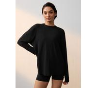 Nike Nike Black One Relaxed Dri-FIT Long-Sleeve Top