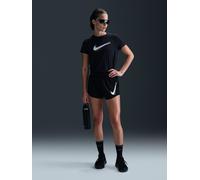 Nike Nike Black One Swoosh Dri-FIT Mid Rise Brief Lined Running Shorts Black X-Large