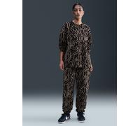 Nike Nike Black Oversized Phoenix Fleece Animal Print Crew Neck Sweatshirt