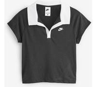 Nike Nike Black Sportswear Womens Retro Polo Shirt Black Medium