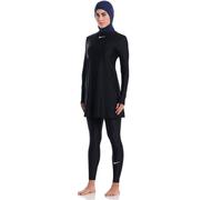 Nike Nike Black Victory Swim Long Sleeve Tunic And Leggings Set