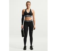 Nike Nike Black/White Pro Mid Rise Full Length Leggings