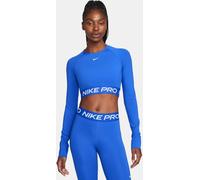 Nike Nike Blue DriFIT Pro Cropped Long Sleeve Sweat Top