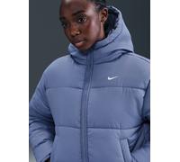 Nike Nike Blue Loose Sportswear Classic Puffer Therma FIT Hooded Jacket