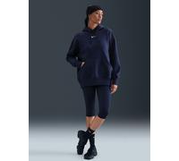 Nike Nike Blue Oversized Mini Sportswear Phoenix Fleece Swoosh Pullover Hoodie