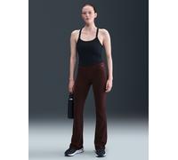 Nike Nike Burgundy Crush Zenvy High-Waisted Flared Leggings
