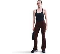 Nike Nike Burgundy Crush Zenvy High-Waisted Flared Leggings