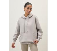 Nike Nike College Grey Oversized Mini Sportswear Phoenix Fleece Swoosh Pullover Hoodie