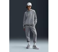 Nike Nike Dark Grey Heather Oversized Mini Sportswear Phoenix Fleece Swoosh Pullover Hoodie