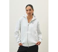 Nike Nike Grey Phoenix Fleece Oversized Full-Zip Hoodie