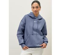 Nike Nike Indigo Blue Oversized Mini Sportswear Phoenix Fleece Swoosh Pullover Hoodie