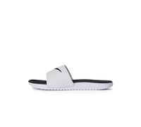 Nike Nike Kawa Slide (GS/PS), Chaussures de Plage & Piscine garçon, Blanc (White/Black 100), 35 EU