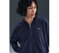 Nike Nike Midnight Navy Sportswear Chill Terry Loose Full-Zip French Terry Hoodie