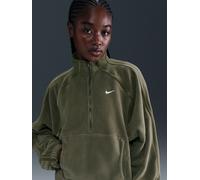 Nike Nike Olive Green One Half Zip Polar Fleece