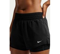 Nike Nike One Dri-FIT Mid-Rise 3" 2-in-1 Shorts Noir L (EU 44-46)