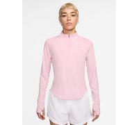 Nike Nike Pink Foam Tempo Swoosh DriFIT 1/2 Zip Sweatshirt