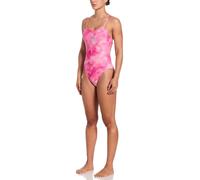Nike Nike Pink Hydrastrong Multi Print Cutout One Piece Swimsuit