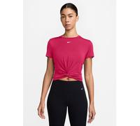 Nike Nike Pink One Dri-FIT Twist Short Sleeve T-Shirt