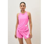 Nike Nike Pink Tempo Swoosh Logo Running Vest Top (3mths-7yrs)