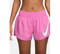 Nike Nike Red One Swoosh Logo 3 Inch Brief Lined Running Shorts Red medium
