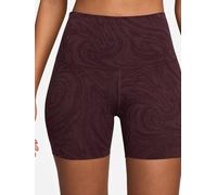 Nike Nike Red Zenvy Gentle Support High Waisted 5 Inch Printed Biker Shorts Red XS (EU 34)