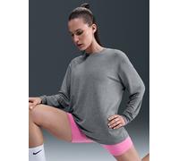 Nike Nike Smoke Grey One Relaxed Dri-FIT Long-Sleeve Top