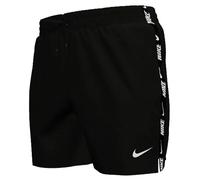 Nike Nike Swim Breaker Logo Tape 5" Volley Short Black Swim Trunks Mixte